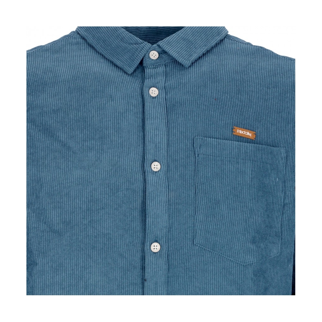 camicia manica lunga uomo roy l/s shirt BLUE BERYL