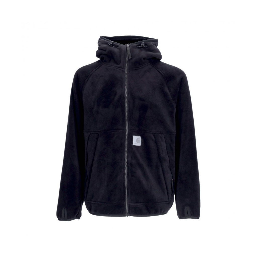 giubbotto pile uomo south jacket BLACK/BLACK