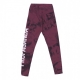 leggins donna leggins tie dye BROWN WINE