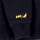 felpa cappuccio uomo graphic hoodie x batman BLACK