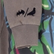 felpa cappuccio uomo joker face hoodie x batman CHARCOAL