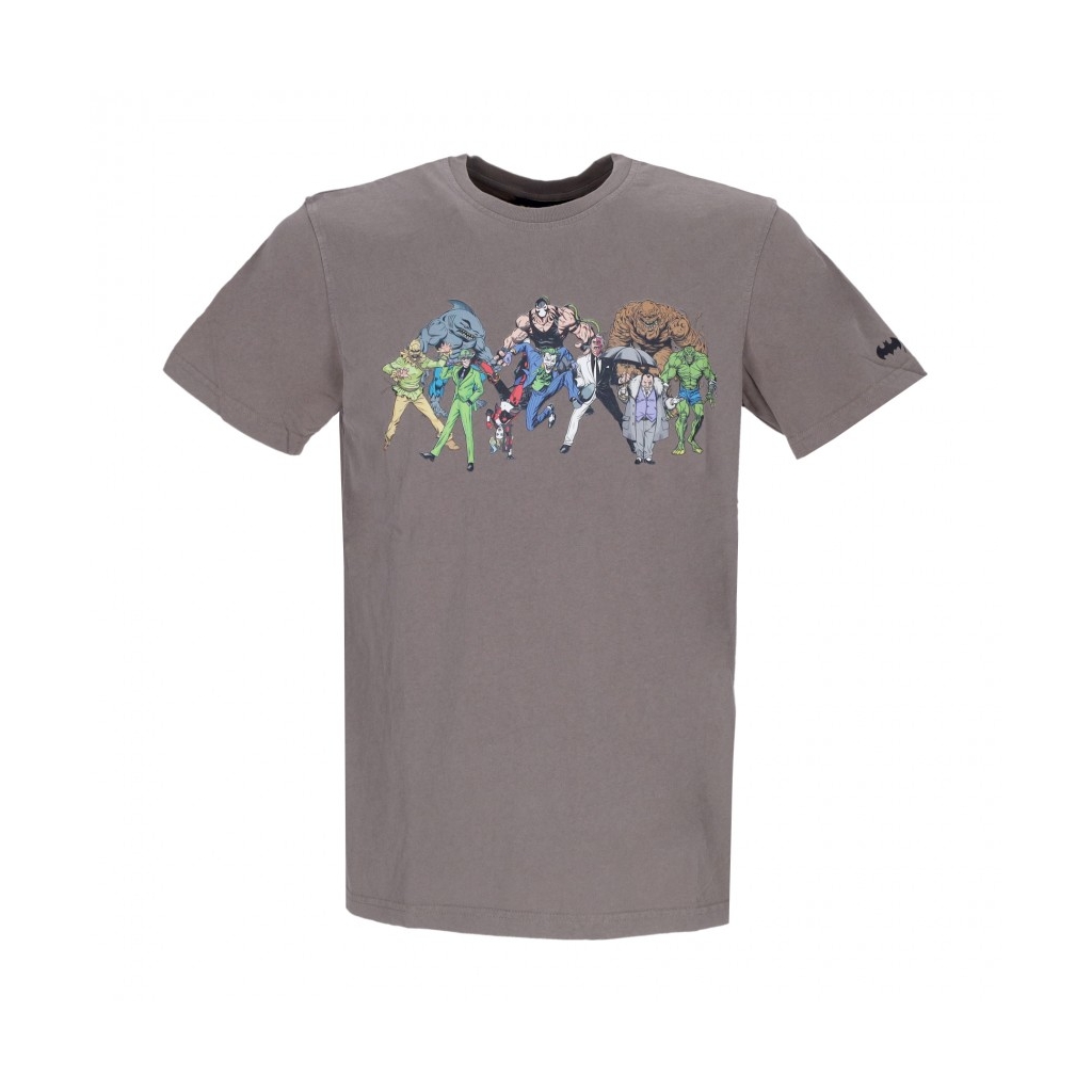 maglietta uomo villains graphic tee x batman CHARCOAL