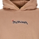 felpa cappuccio uomo prince hoodie CAMEL