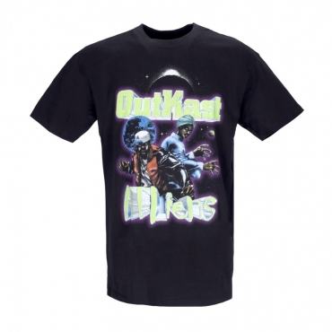 maglietta uomo outkast atliens cover oversize tee BLACK