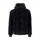 orsetto uomo sherpa zip hoodie GRAPHITE