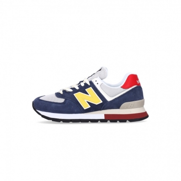 scarpa bassa uomo 574 BLUE NAVY/YELLOW/RED