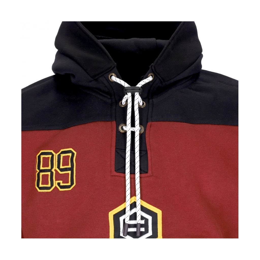 felpa tipo hockey uomo goat classic hockey hoodie BORDEAUX