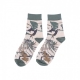 calza media uomo classic print 3/4 crew back bay camo DUCK GREEN