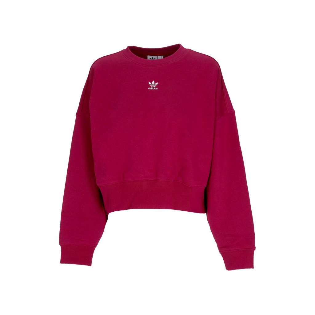 felpa girocollo donna essential crewneck LEGACY BURGUNDY