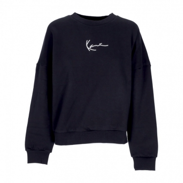  donna small signature crew BLACK