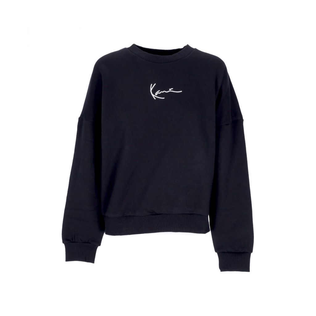  donna small signature crew BLACK