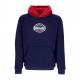 felpa cappuccio uomo global two tone hood x independent NAVY