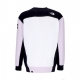 felpa girocollo donna seasonal crew WHITE/LAVENDER FOG/BLACK