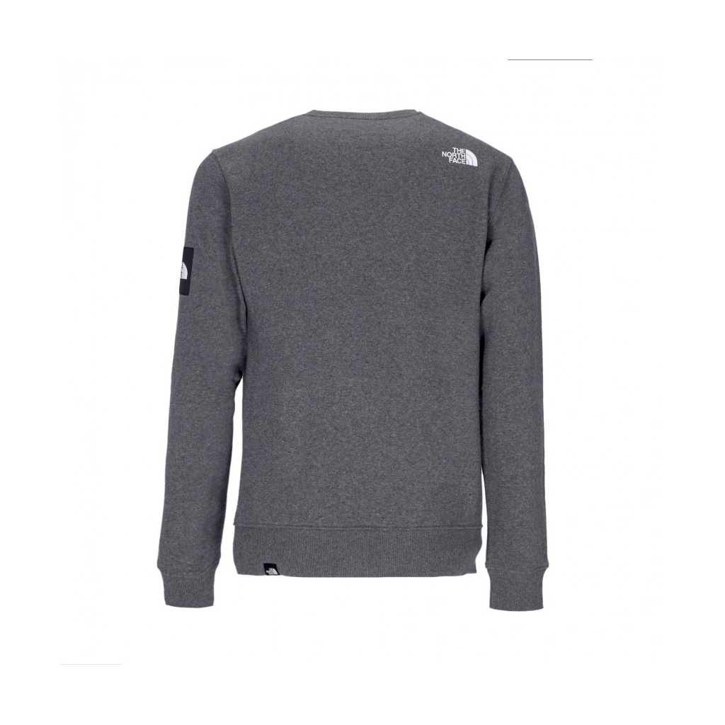 felpa girocollo uomo seasonal fine crew MEDIUM GREY HEATHER