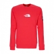 felpa girocollo uomo seasonal fine crew HORIZON RED