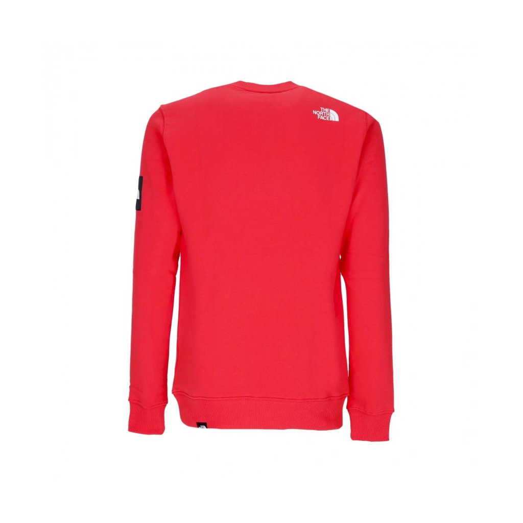 felpa girocollo uomo seasonal fine crew HORIZON RED