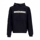 felpa cappuccio uomo bar hood x independent BLACK