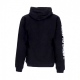 felpa cappuccio uomo bar hood x independent BLACK