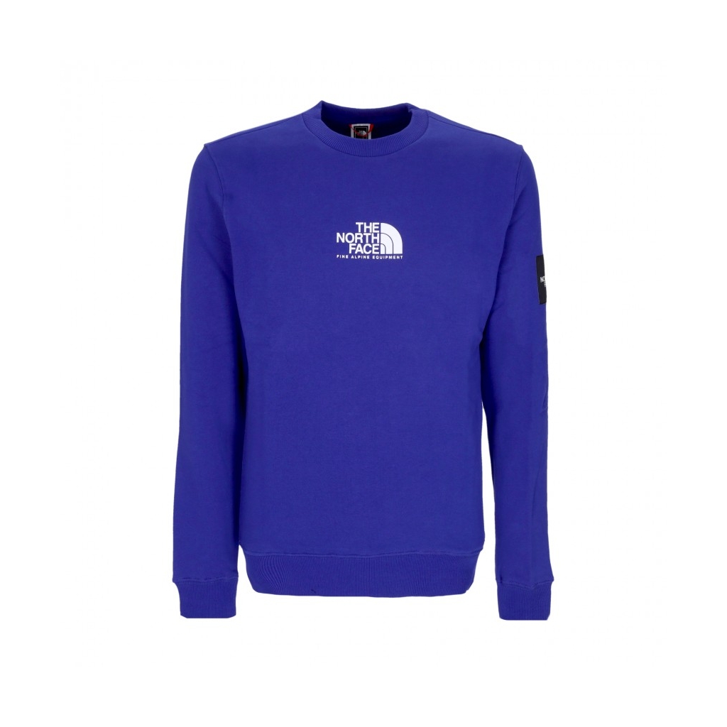 felpa girocollo uomo seasonal fine crew LAPIS BLUE