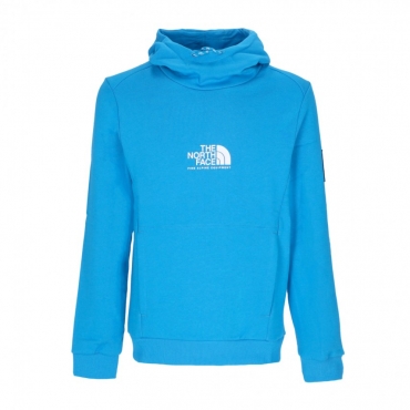 felpa cappuccio uomo fine alpine hoodie ACOUSTIC BLUE