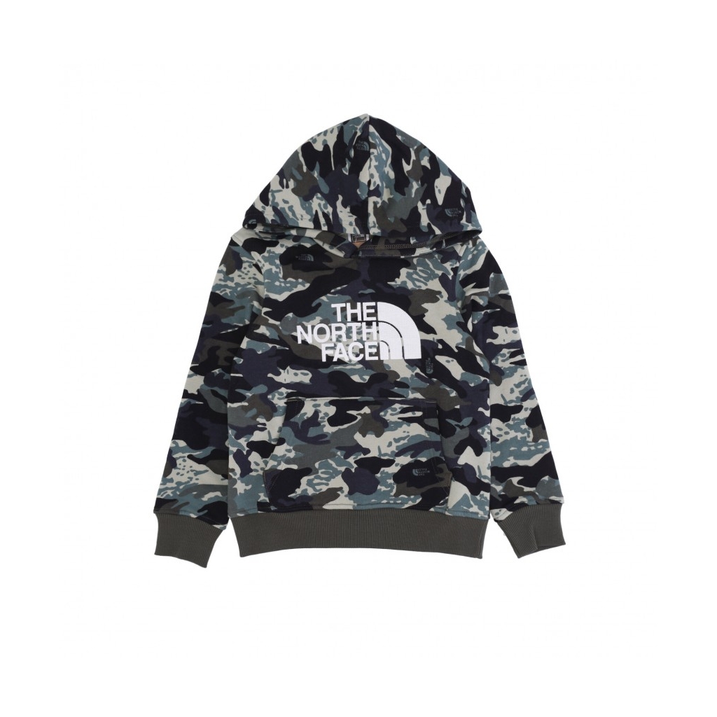 felpa cappuccio ragazzo drew peak CAMO PRINT