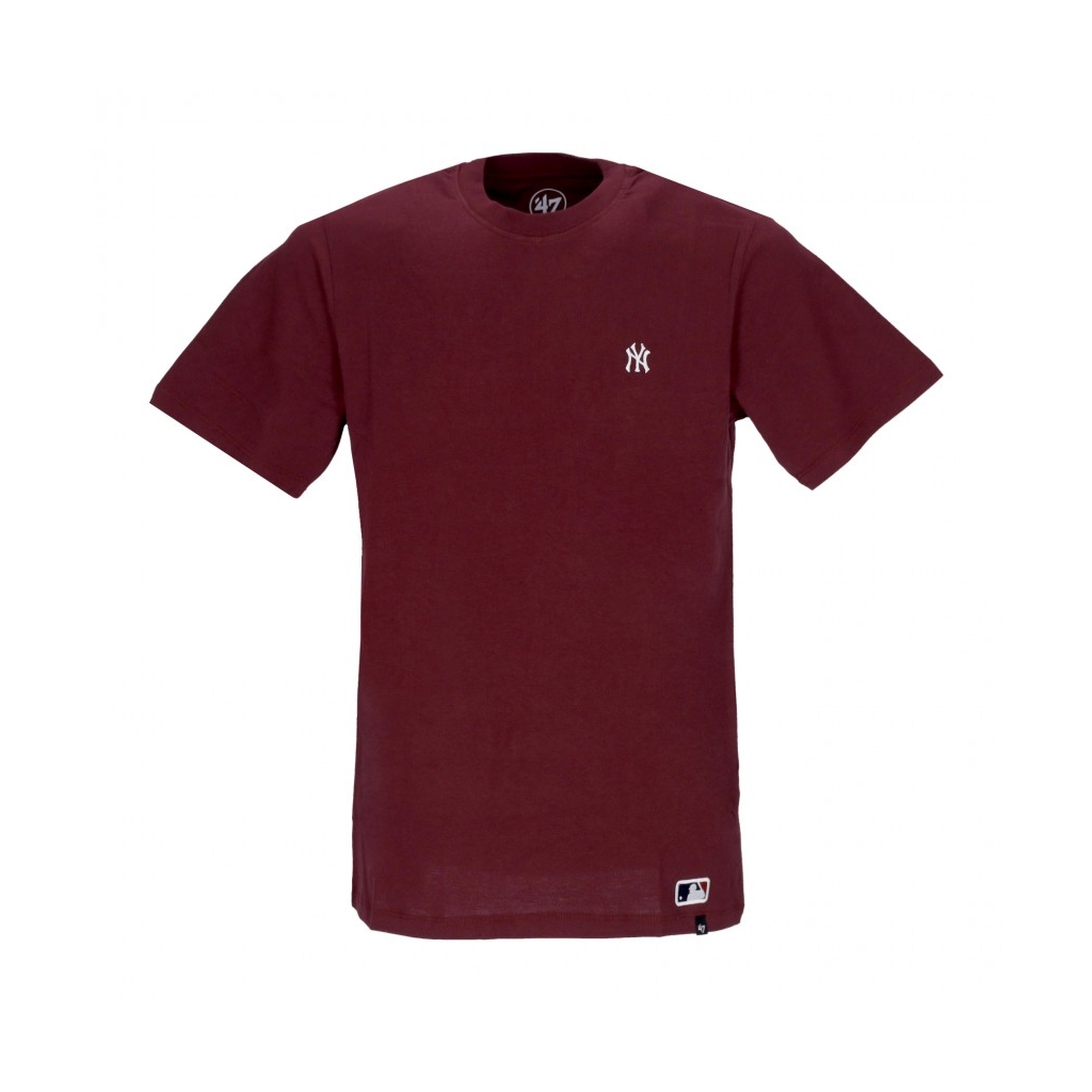 maglietta uomo mlb echo base runner neyyan DARK MAROON