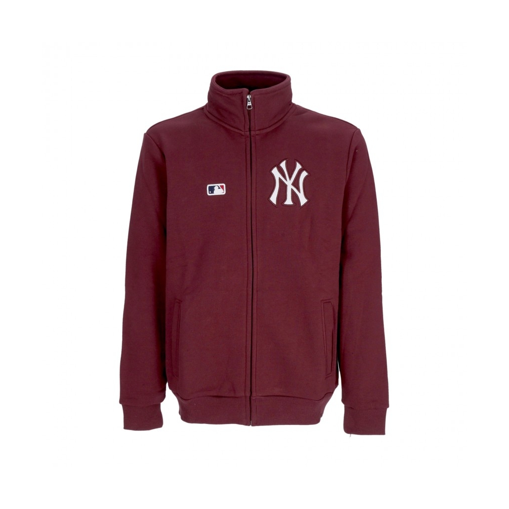 felpa collo alto uomo mlb islington track jacket neyyan DARK MAROON