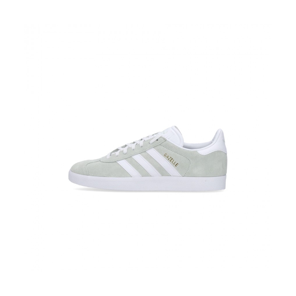 scarpa bassa uomo gazelle LINEN GREEN/CLOUD WHITE/GOLD METALLIC