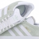 scarpa bassa uomo gazelle LINEN GREEN/CLOUD WHITE/GOLD METALLIC