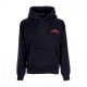 felpa cappuccio uomo triangle sting hoodie BLACK