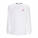 felpa girocollo uomo ideogram barcellona x dlynr crewneck WHITE