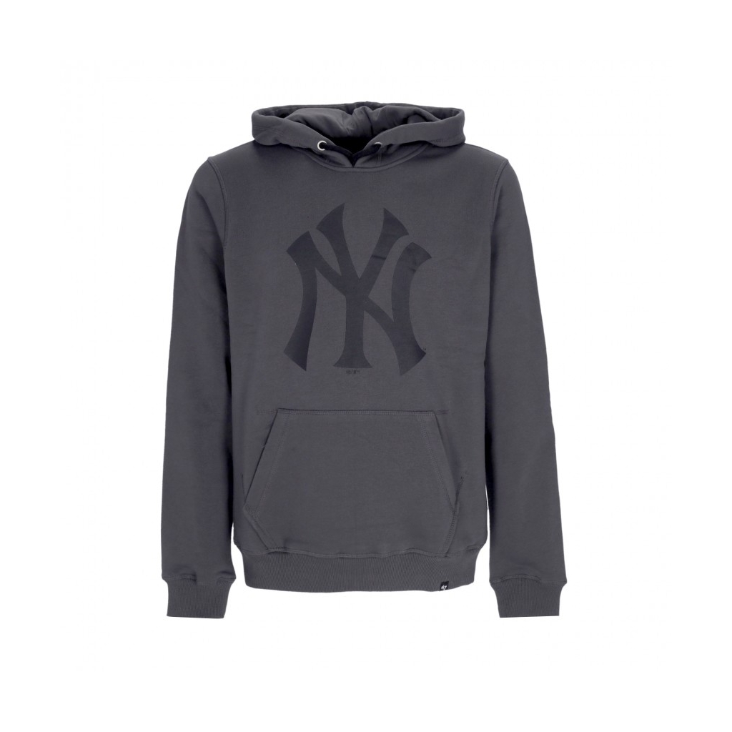 47 '47 Felpa Imprint Burnside Pullover Hood New York Yankees, Black Men's  Hooded Sweatshirt