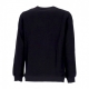 felpa girocollo uomo logo crewneck BLACK