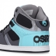 scarpe skate uomo nyc83 clk BLACK/TEAL