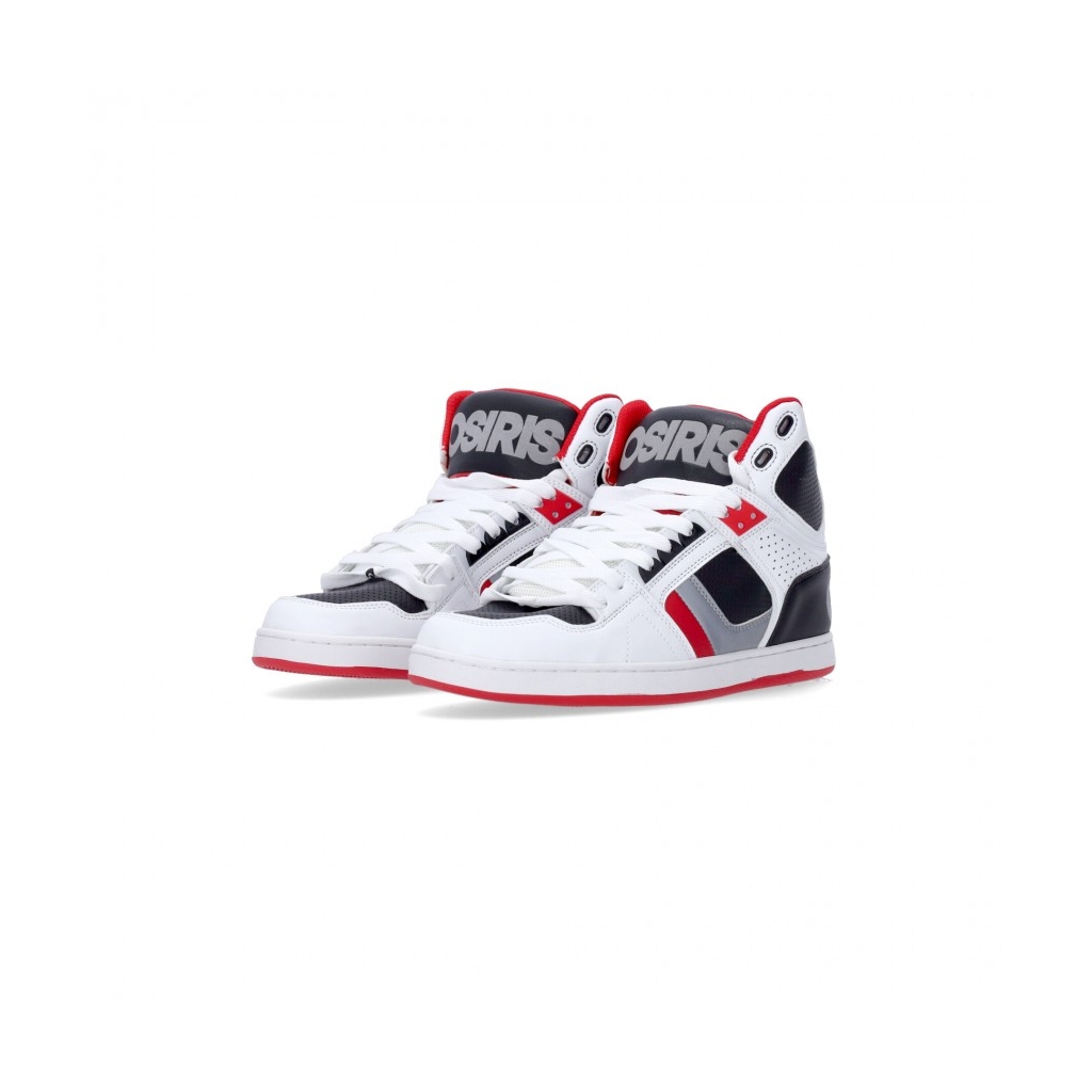 scarpe skate uomo nyc83 clk WHITE/BLACK/RED