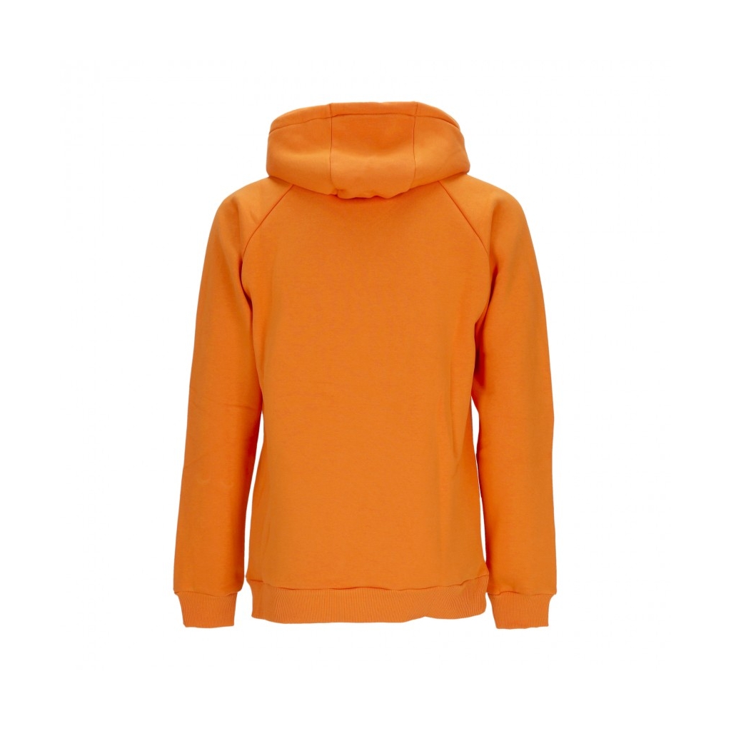 felpa cappuccio uomo logo hoodie ORANGE