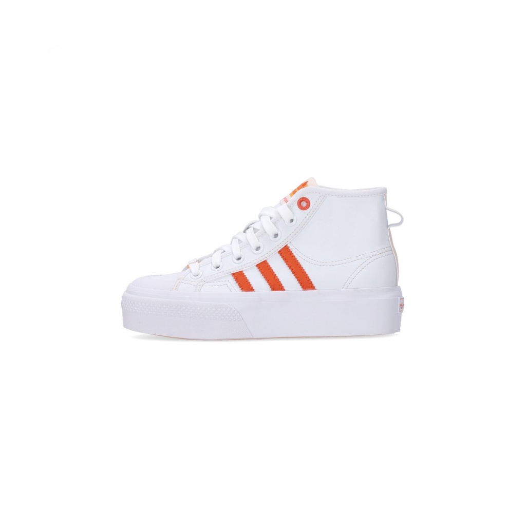 scarpa alta donna nizza platform mid CLOUD WHITE/SEMI IMPACT ORANGE/BLISS ORANGE