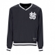 felpa tipo hockey uomo monogram baseball pullover BLACK