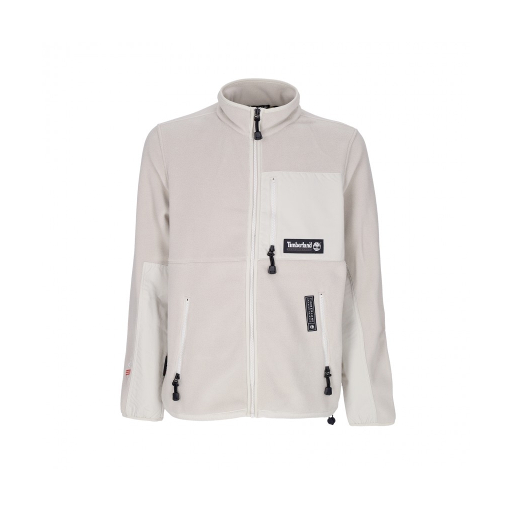 giubbotto pile uomo polartec fleece ISLAND FOSSIL