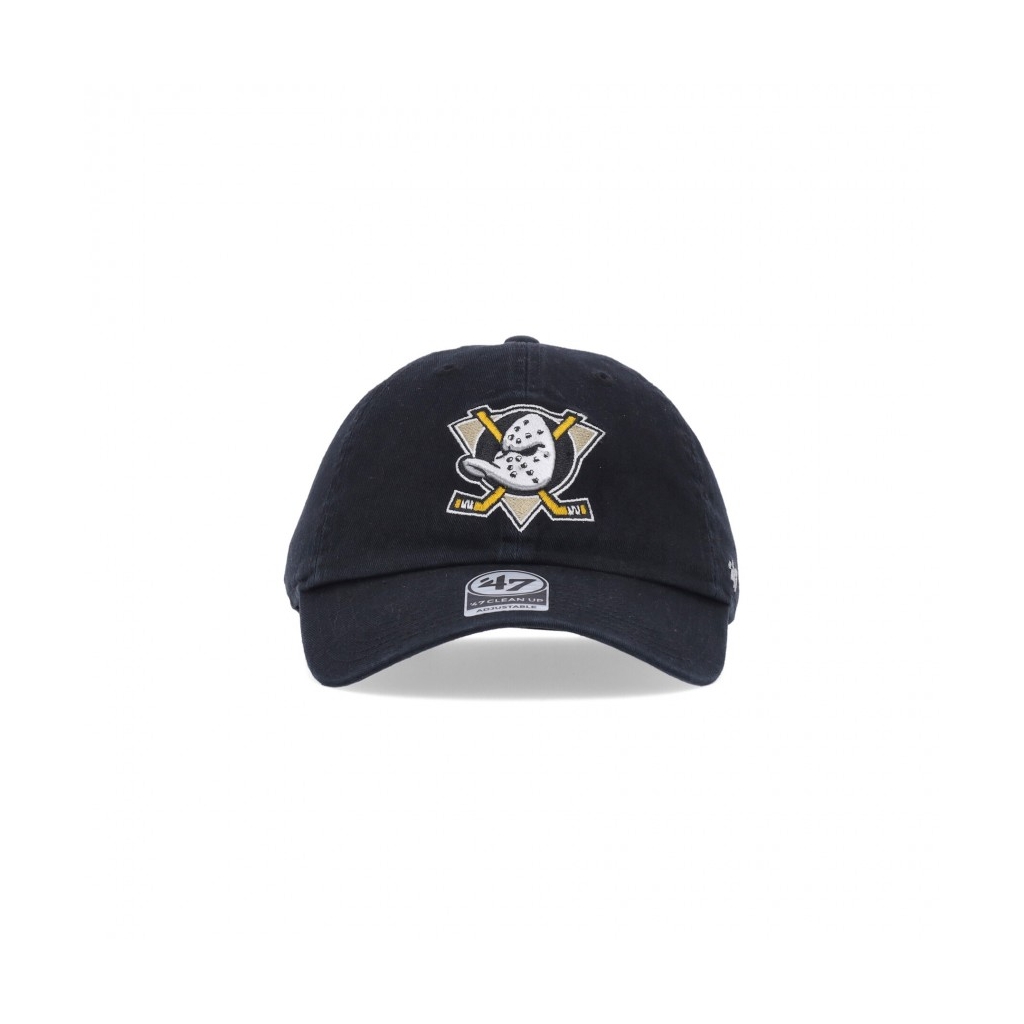 cappellino visiera curva uomo nhl clean up anaduc BLACK