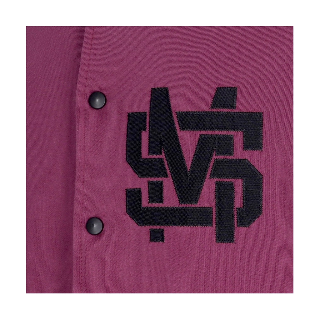 felpa college uomo monogram varsity PURPLE