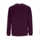 felpa girocollo uomo 3-stripes crewneck SHADOW MAROON