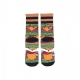 calza media uomo signature burger BROWN/MULTI