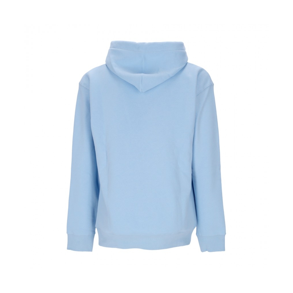 felpa cappuccio uomo essentials og logo p/o hoodie LIGHT BLUE