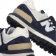 scarpa bassa uomo 574 legacy NATURAL/INDIGO BLUE