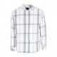 camicia manica lunga donna tori plaid l/s top WHITE