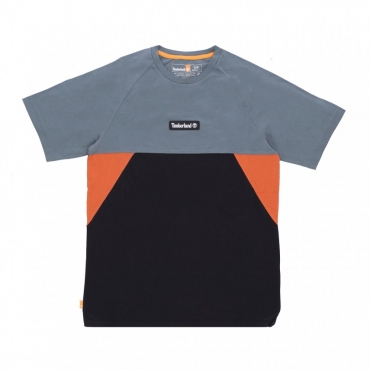 maglietta uomo cut sew tee BALSAM GREEN/BLACK