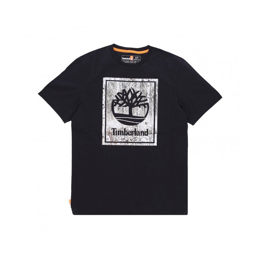 maglietta uomo ses stack tee BLACK