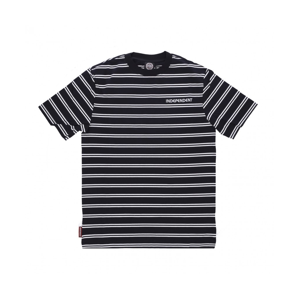 maglietta uomo bauhaus striped tee BLACK