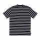 maglietta uomo bauhaus striped tee BLACK